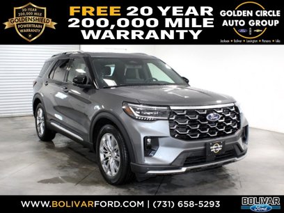 New 2025 Ford Explorer Platinum