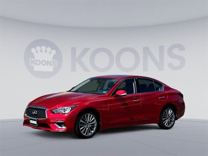 Used 2022 INFINITI Q50 Luxe w/ Cargo Package
