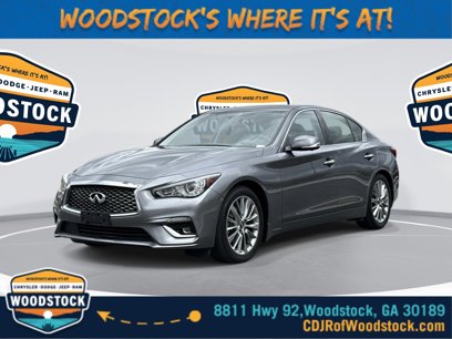 Used 2022 INFINITI Q50 Luxe w/ Cargo Package