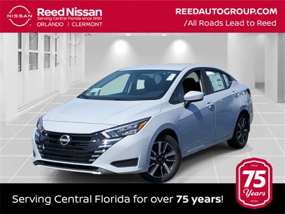 New 2025 Nissan Versa SV w/ Trunk Package