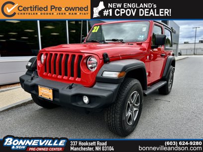 Certified 2021 Jeep Wrangler Sport S