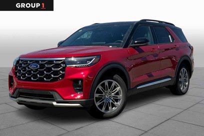 New 2025 Ford Explorer Platinum