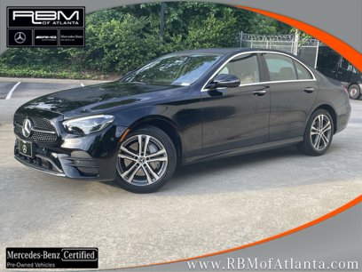Certified 2022 Mercedes-Benz E 350 4MATIC Sedan