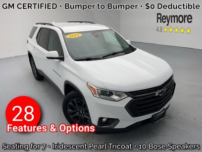 Certified 2021 Chevrolet Traverse RS