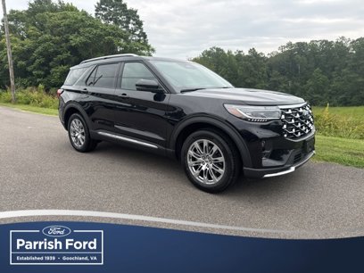 New 2025 Ford Explorer Platinum