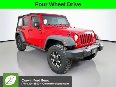 Used 2015 Jeep Wrangler Unlimited Sport w/ Mopar Black Appearance Group