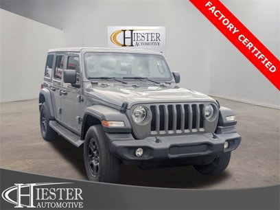 Certified 2023 Jeep Wrangler Sport