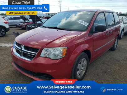 Used 2012 Dodge Grand Caravan American Value Package