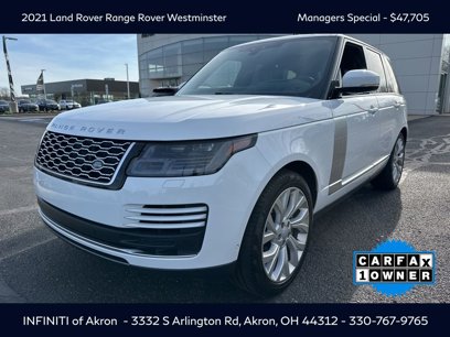 Used 2021 Land Rover Range Rover Westminster Edition