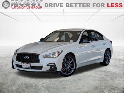 Used 2024 INFINITI Q50 Red Sport 400