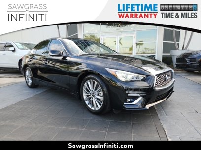 Used 2024 INFINITI Q50 Luxe w/ Cargo Package