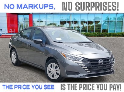 New 2025 Nissan Versa S w/ Trunk Package