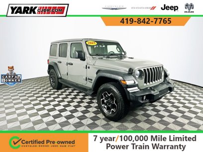 Certified 2021 Jeep Wrangler Unlimited Sport w/ Sun And Sound Package