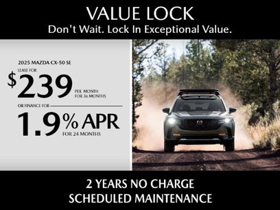 New 2025 MAZDA CX-50 AWD 2.5 S w/ Weather Package