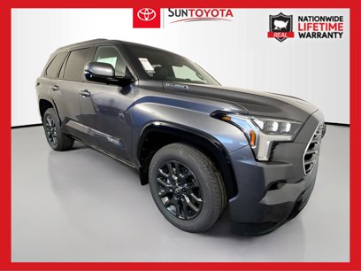 New 2025 Toyota Sequoia Platinum