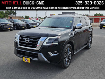 Used 2021 Nissan Armada Platinum w/ Captain's Chairs Package