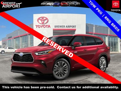 New 2025 Toyota Highlander Platinum