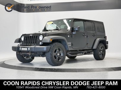 Certified 2017 Jeep Wrangler Unlimited Sport w/ Quick Order Package 24S