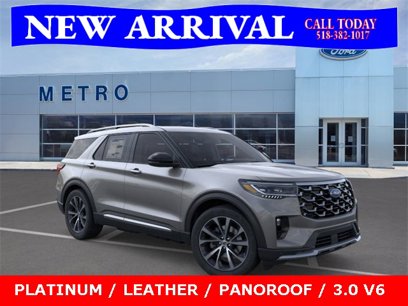 New 2025 Ford Explorer Platinum w/ Ultimate Package