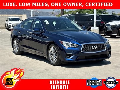 Used 2024 INFINITI Q50 Luxe w/ Cargo Package