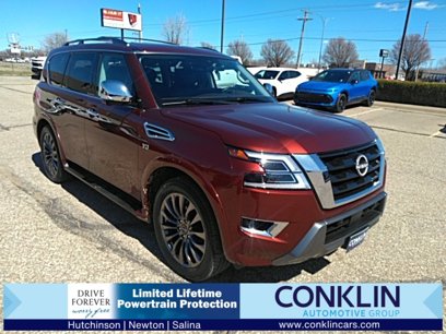 Used 2022 Nissan Armada Platinum w/ Captain's Chairs Package