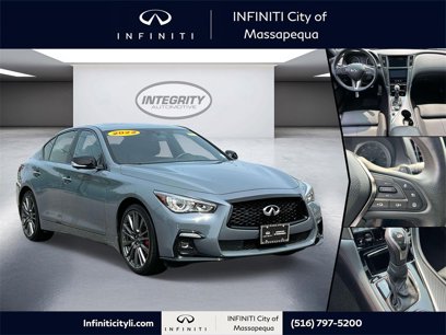 Certified 2022 INFINITI Q50 Red Sport 400