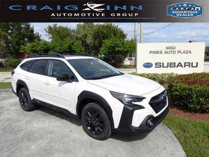New 2025 Subaru Outback Onyx Edition XT
