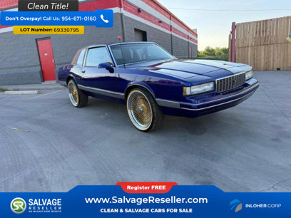 Used 1986 Chevrolet Monte Carlo