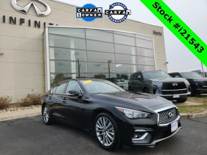 Certified 2022 INFINITI Q50 Luxe w/ Cargo Package