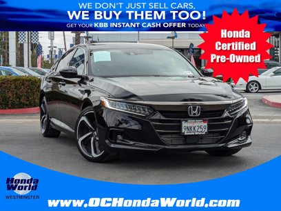 Certified 2021 Honda Accord Sport