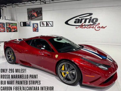 Used 2015 Ferrari 458 Speciale Coupe