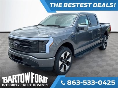 New 2025 Ford F150 Lightning Platinum