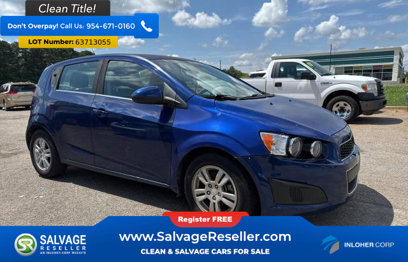 Used 2012 Chevrolet Sonic LT