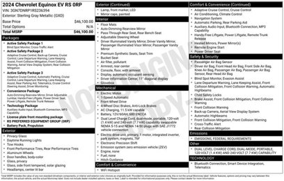 Used 2024 Chevrolet Equinox EV RS