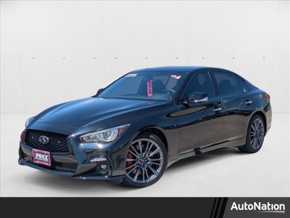 Used 2024 INFINITI Q50 Red Sport 400 w/ Black Opal Edition