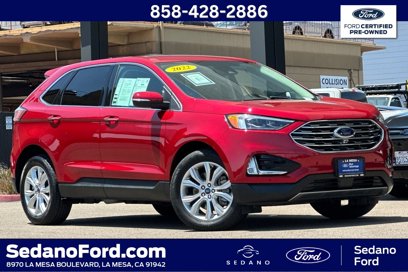 Certified 2022 Ford Edge Titanium w/ Equipment Group 301A