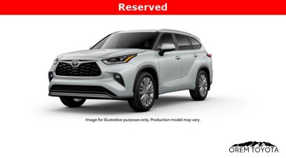 New 2025 Toyota Highlander Platinum