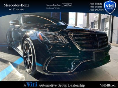 Certified 2020 Mercedes-Benz S 63 AMG 4MATIC Sedan