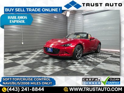 Used 2016 MAZDA MX-5 Miata Grand Touring