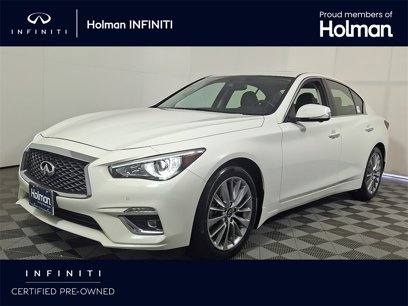 Certified 2022 INFINITI Q50 Luxe w/ Cargo Package