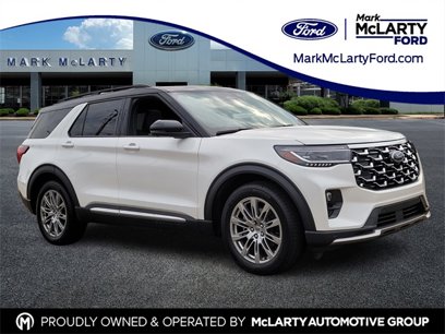 New 2025 Ford Explorer Platinum