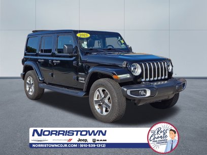 Certified 2021 Jeep Wrangler Unlimited Sahara
