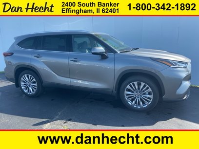 New 2025 Toyota Highlander Platinum