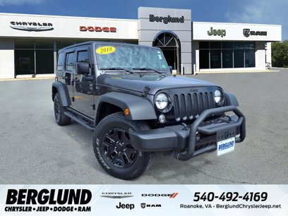 Used 2018 Jeep Wrangler Unlimited Sport
