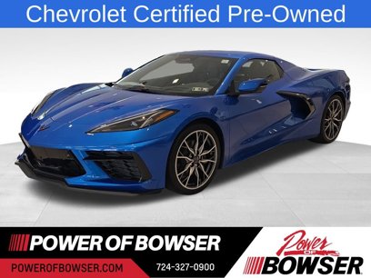 Certified 2025 Chevrolet Corvette Stingray Premium Conv w/ Stealth Interior Trim Package