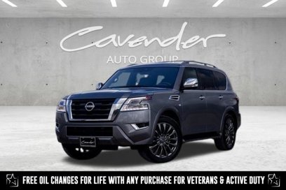 Used 2022 Nissan Armada Platinum w/ Captain's Chairs Package