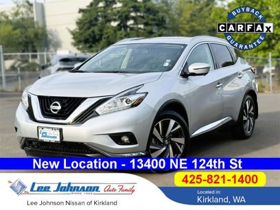 Used 2017 Nissan Murano Platinum w/ Platinum Technology Package
