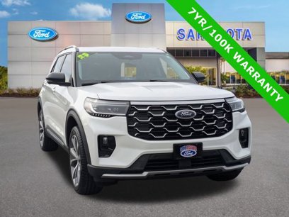 Certified 2025 Ford Explorer Platinum w/ Ultimate Package