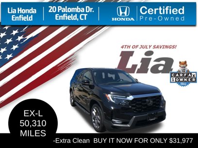 Certified 2022 Honda Passport EX-L