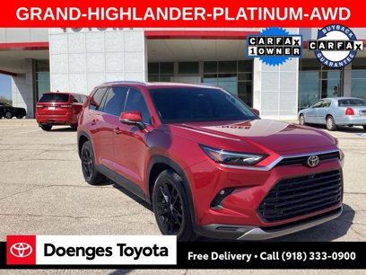 Used 2024 Toyota Grand Highlander Platinum